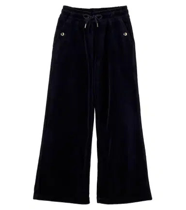 CHLOÉ KIDS Chloé Kids Cotton velvet sweatpants | Thumbnail 1 CHLOÉ KIDS Chloé Kids Cotton velvet sweatpants | Thumbnail 1