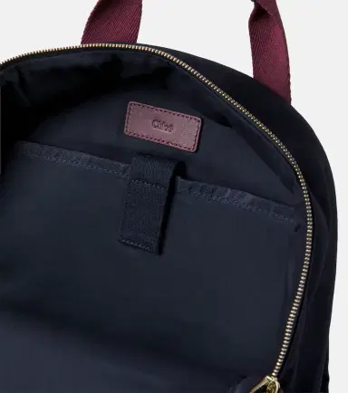 CHLOÉ KIDS Chloé Kids Logo leather-trimmed backpack | Thumbnail 4 CHLOÉ KIDS Chloé Kids Logo leather-trimmed backpack | Thumbnail 4