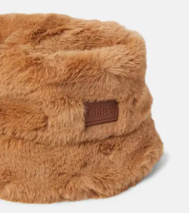 CHLOÉ KIDS Chloé Kids Logo bucket hat | Thumbnail 3