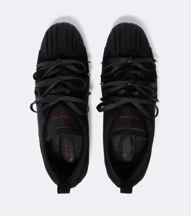 Simone Rocha Ballerina Grip suede-trimmed satin sneakers | Thumbnail 4 Simone Rocha Ballerina Grip suede-trimmed satin sneakers | Thumbnail 4