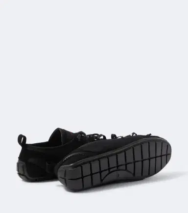 Simone Rocha Ballerina Grip suede-trimmed satin sneakers | Thumbnail 5 Simone Rocha Ballerina Grip suede-trimmed satin sneakers | Thumbnail 5