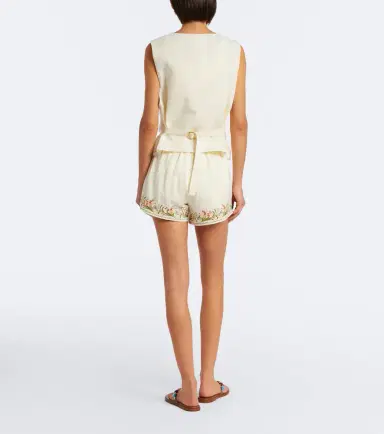 Xu Zhi Embroidered shorts | Thumbnail 4 Xu Zhi Embroidered shorts | Thumbnail 4