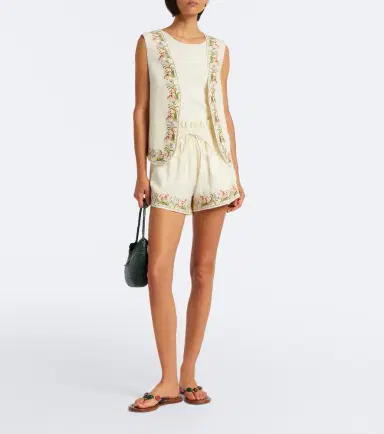 Xu Zhi Embroidered shorts | Thumbnail 5 Xu Zhi Embroidered shorts | Thumbnail 5