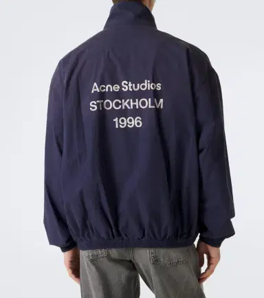 Acne Studios Logo cotton poplin jacket | Thumbnail 4 Acne Studios Logo cotton poplin jacket | Thumbnail 4