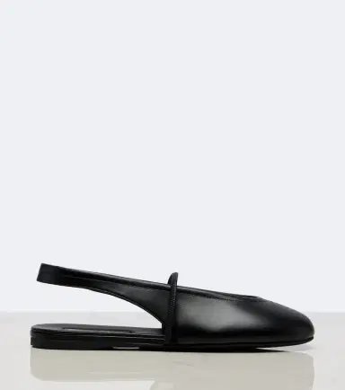 Miu Miu Leather slingback flats | Thumbnail 2 Miu Miu Leather slingback flats | Thumbnail 2
