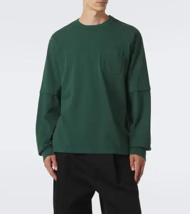 Sacai Cotton jersey T-shirt | Thumbnail 3