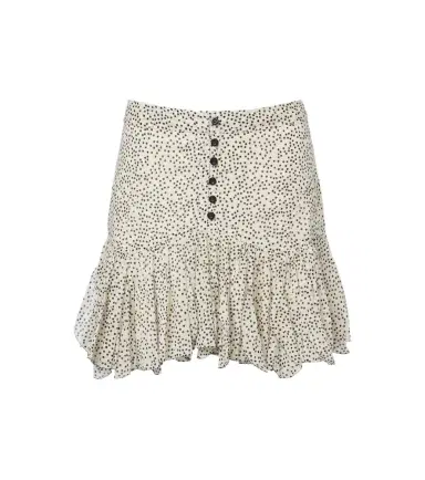Marant Étoile Daneen polka-dot cotton voile miniskirt | Thumbnail 1