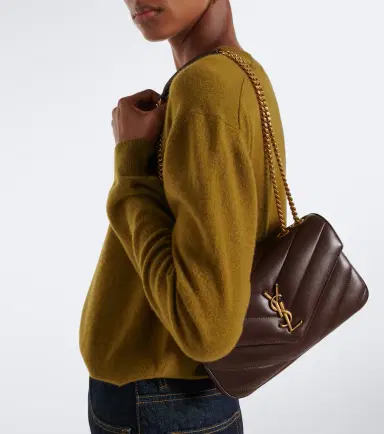 Saint Laurent Loulou Small leather shoulder bag | Thumbnail 6