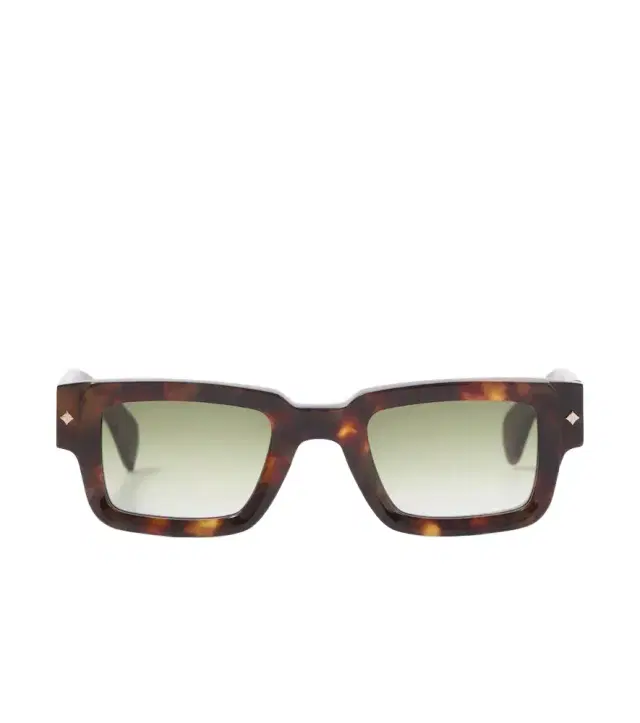 Sato Cervantes tortoiseshell rectangular sunglasses