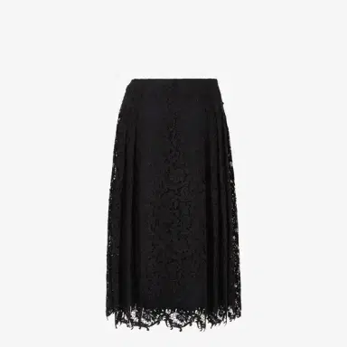 Fendi Flared midi skirt with a pleated motif on the sides | Thumbnail 2 Fendi Flared midi skirt with a pleated motif on the sides | Thumbnail 2