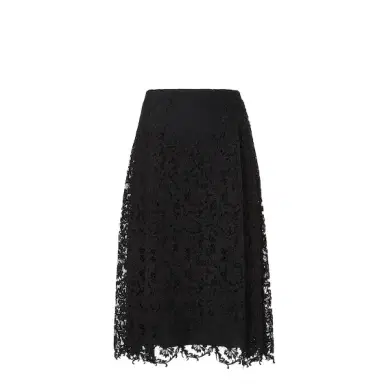 Fendi Flared midi skirt with a pleated motif on the sides | Thumbnail 1 Fendi Flared midi skirt with a pleated motif on the sides | Thumbnail 1