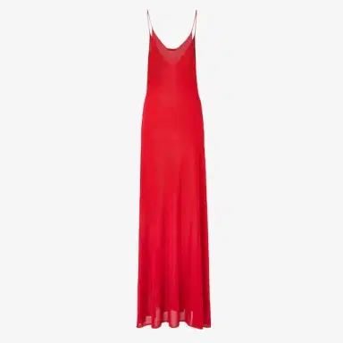 Fendi Long sleeveless slip dress with a flowing line | Thumbnail 2