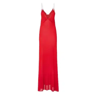 Fendi Long sleeveless slip dress with a flowing line | Thumbnail 1
