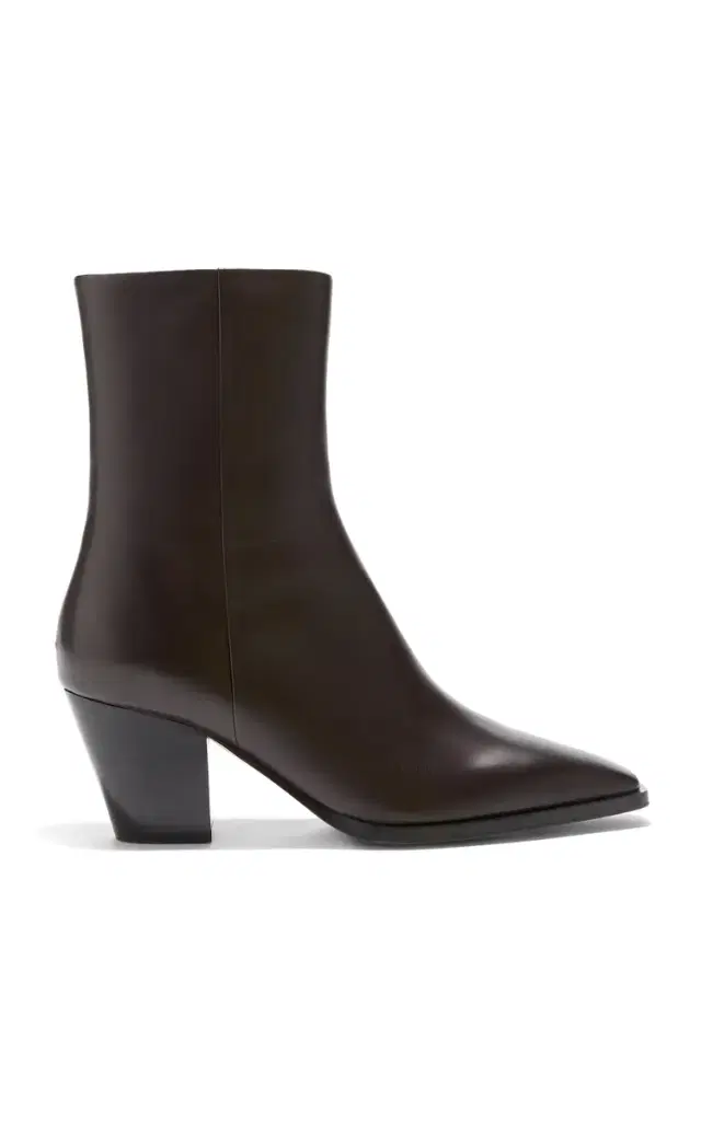 Aeyde Hedvig Leather Ankle Boots
