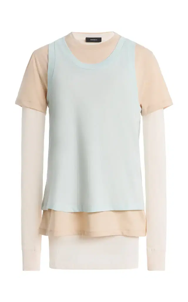 Wardrobe.NYC Layered Tee Mini