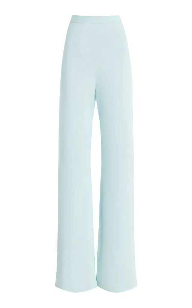 Wardrobe.NYC Crepe Bias Cut Pant