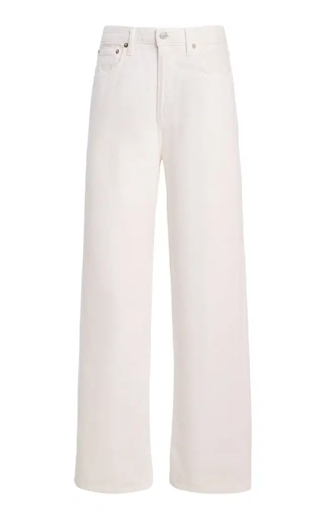 Agolde Ren Rigid Mid-Rise Straight-Leg Jeans