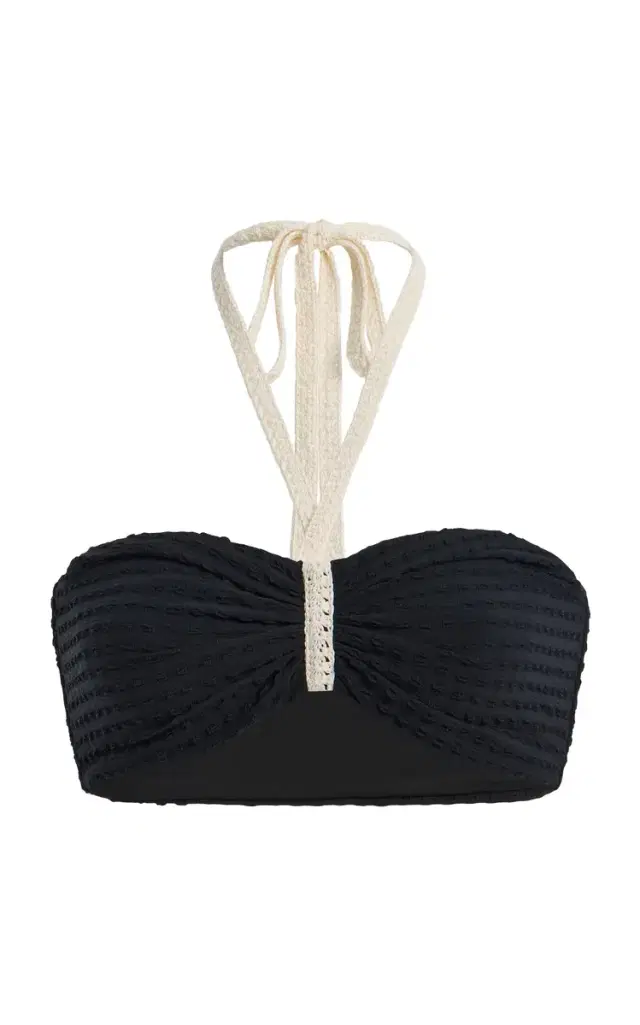 Sea Lenora Color-Blocked Bikini Top