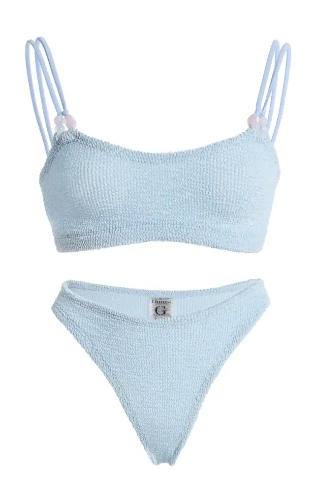 Hunza G Cassie Beaded Bikini