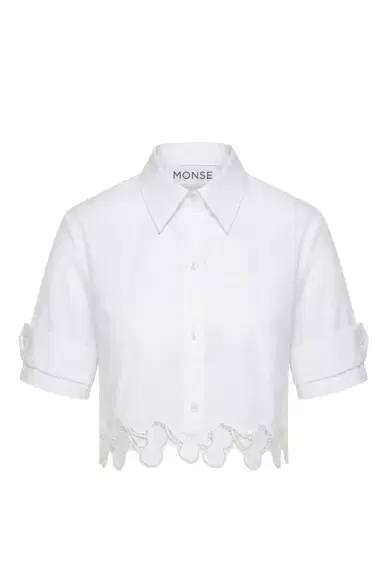 Monse Cherry Lace Shirt | Thumbnail 1