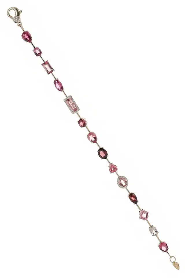 Eden Presley Pink Rock Candy Bracelet