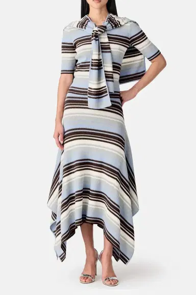 Monse Striped Jacquard Skirt | Thumbnail 2 Monse Striped Jacquard Skirt | Thumbnail 2