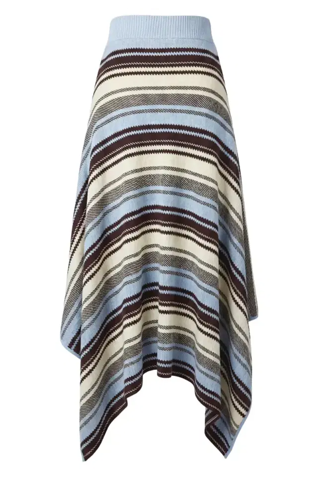 Monse Striped Jacquard Skirt
