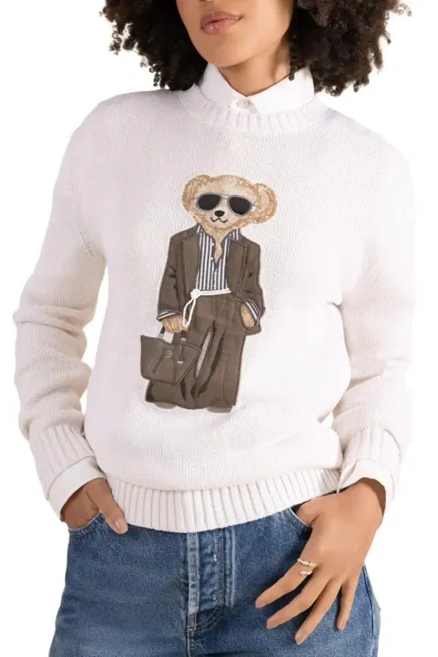 Ralph Lauren Summer Polo Bear Crewneck Sweater