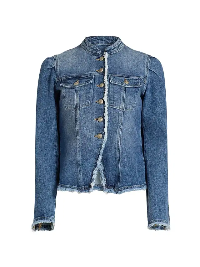 Cinq à Sept Women's Denim Avril Jacket - Amberstone