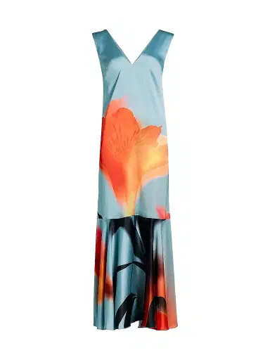 Misa Los Angeles Women's Isah Floral Maxi Dress - Fire Petal - Size XL | Thumbnail 1 Misa Los Angeles Women's Isah Floral Maxi Dress - Fire Petal - Size XL | Thumbnail 1