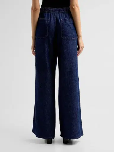 7 For All Mankind Women's Utility Wide-Leg Drawstring Pants | Thumbnail 3