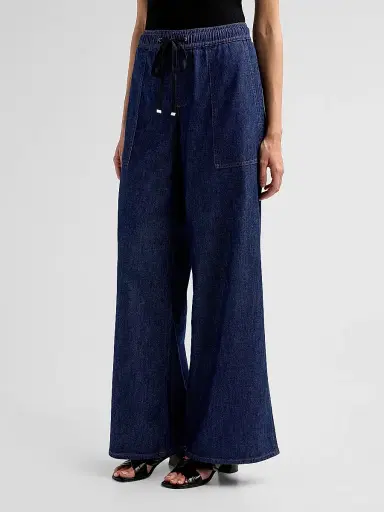 7 For All Mankind Women's Utility Wide-Leg Drawstring Pants | Thumbnail 4