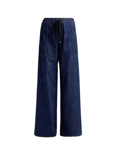 7 For All Mankind Women's Utility Wide-Leg Drawstring Pants | Thumbnail 1