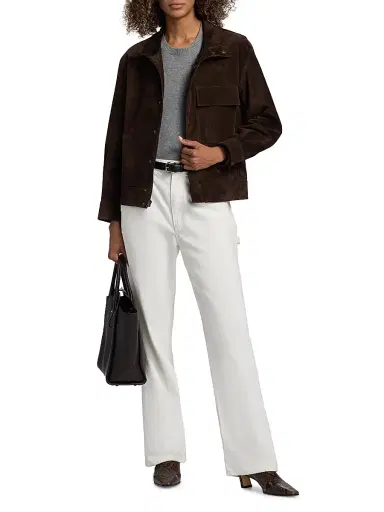 Nili Lotan Women's Arnaud Straight Carpenter Jeans | Thumbnail 2