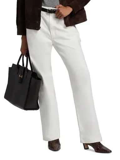 Nili Lotan Women's Arnaud Straight Carpenter Jeans | Thumbnail 3