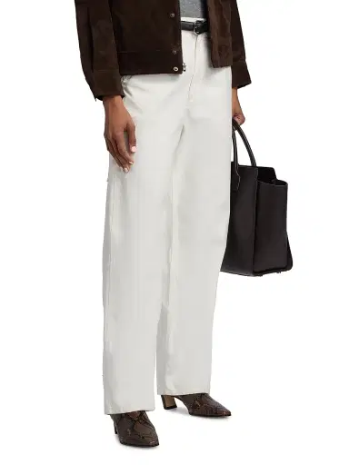 Nili Lotan Women's Arnaud Straight Carpenter Jeans | Thumbnail 4