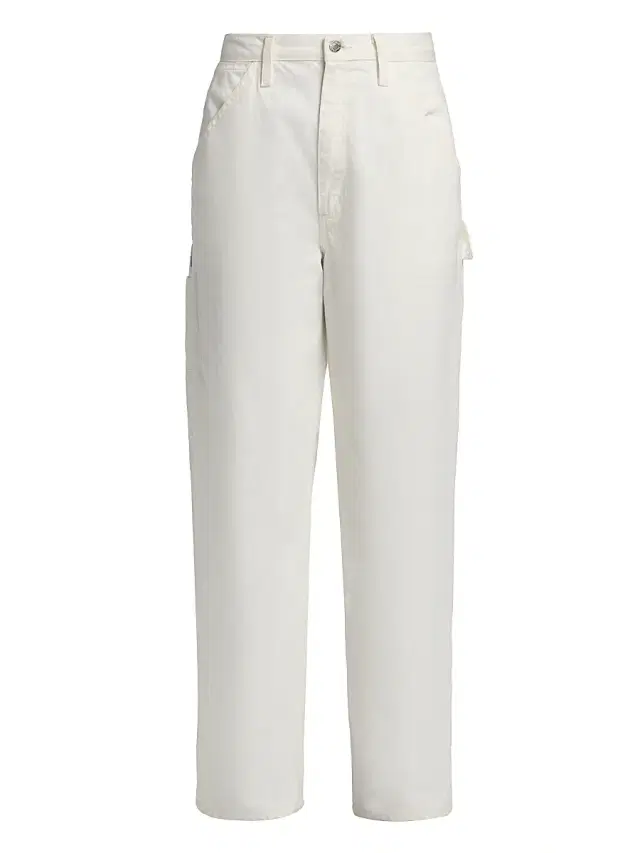 Nili Lotan Women's Arnaud Straight Carpenter Jeans - Cream