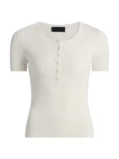 Nili Lotan Women's Francene Cotton-Silk Sweater | Thumbnail 1 Nili Lotan Women's Francene Cotton-Silk Sweater | Thumbnail 1