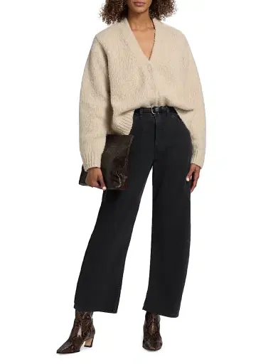 Nili Lotan Women's Lorana Wool-Cashmere Cardigan | Thumbnail 2 Nili Lotan Women's Lorana Wool-Cashmere Cardigan | Thumbnail 2