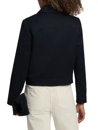 Nili Lotan Women's Susannah Wool Jacket - Midnight - Size XL | Thumbnail 5