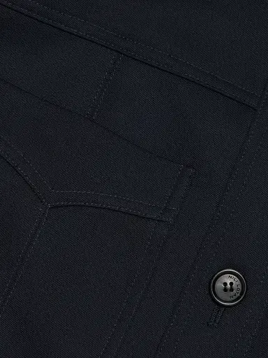 Nili Lotan Women's Susannah Wool Jacket - Midnight - Size XL | Thumbnail 7