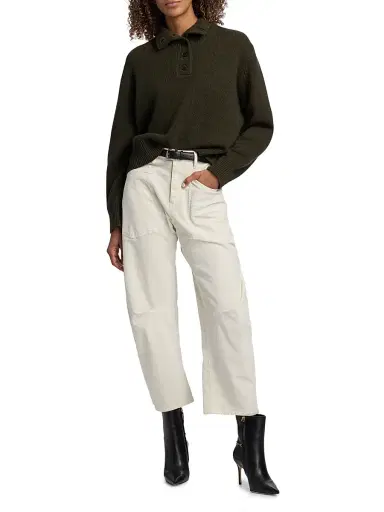 Nili Lotan Women's Renata Wool Sweater | Thumbnail 2