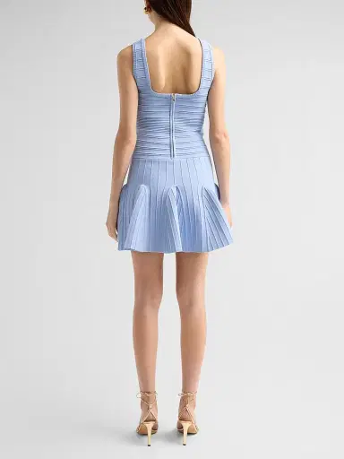 Retrofête Women's Brooke Knit Mini Dress - Metallic Lacqua | Thumbnail 3