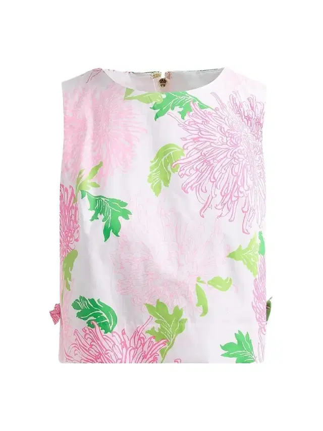 Lilly Pulitzer Women's Annaleese Sleeveless Crop Top - Resort White