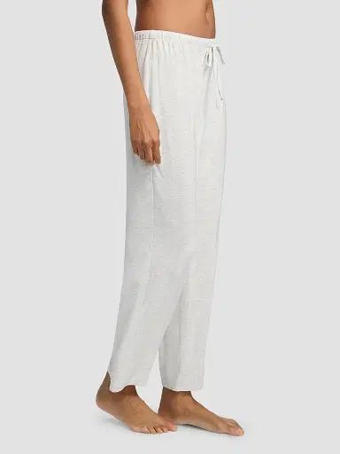 Natori Women's Feathers Essentials Solid Pajamas - Grey - Size XL | Thumbnail 4