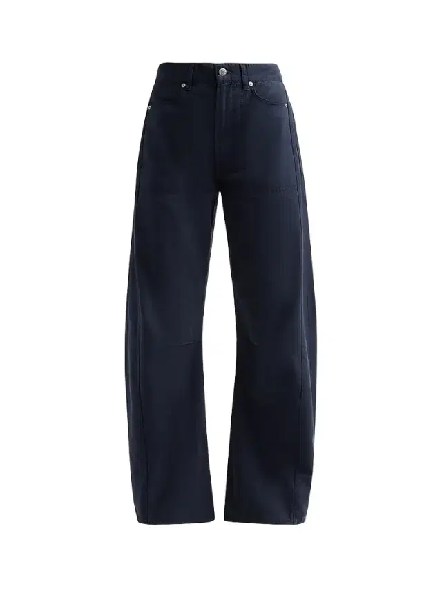 Veronica Beard Women's Sloan High-Rise Barrel-Leg Pants - Navy Stone