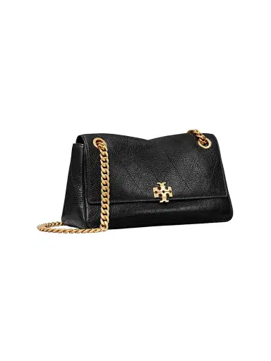 Tory Burch Women's Charlie Quilted Leather Small Shoulder Bag - Black | Thumbnail 5 Tory Burch Women's Charlie Quilted Leather Small Shoulder Bag - Black | Thumbnail 5