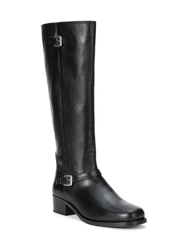 Staud Women's Brooklyn 50MM Leather Knee-High Boots - Black - Size 11 | Thumbnail 2