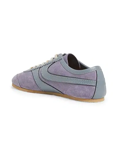 Dries Van Noten Women's Suede Leather-Trimmed Sneakers - Mauve - Size 7 | Thumbnail 3 Dries Van Noten Women's Suede Leather-Trimmed Sneakers - Mauve - Size 7 | Thumbnail 3