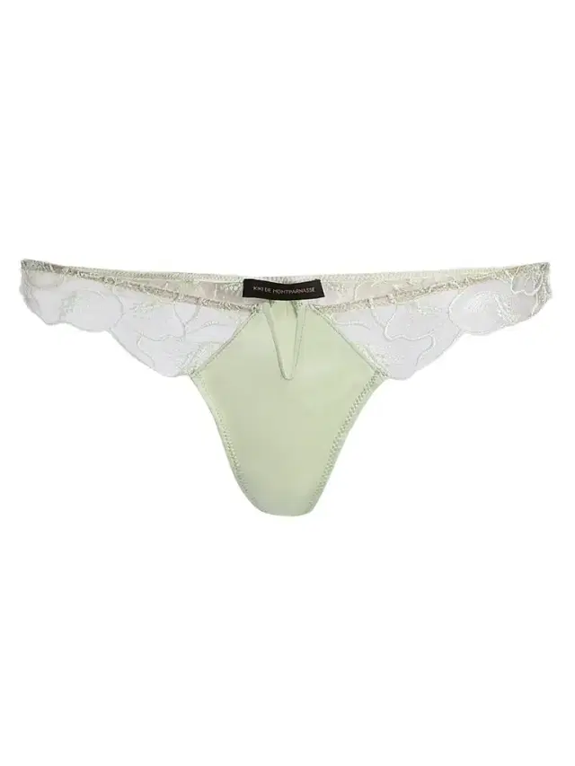 Kiki de Montparnasse Women's Calla Lily Thong - Menthe